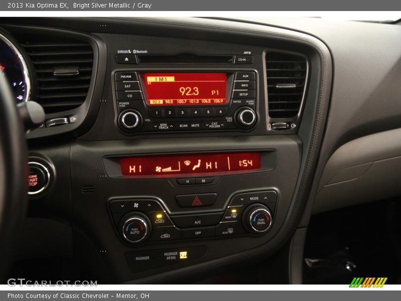 Bright Silver Metallic / Gray 2013 Kia Optima EX