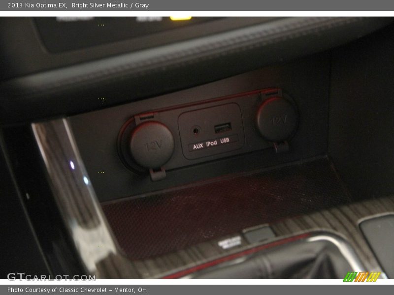 Bright Silver Metallic / Gray 2013 Kia Optima EX