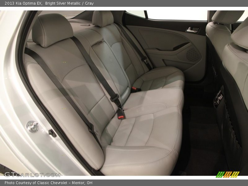Bright Silver Metallic / Gray 2013 Kia Optima EX