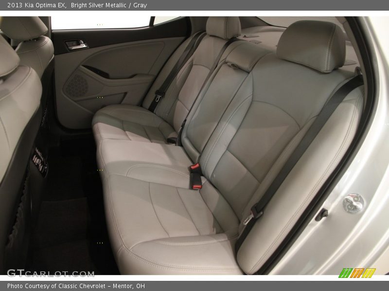 Bright Silver Metallic / Gray 2013 Kia Optima EX