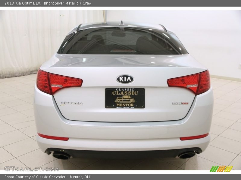 Bright Silver Metallic / Gray 2013 Kia Optima EX