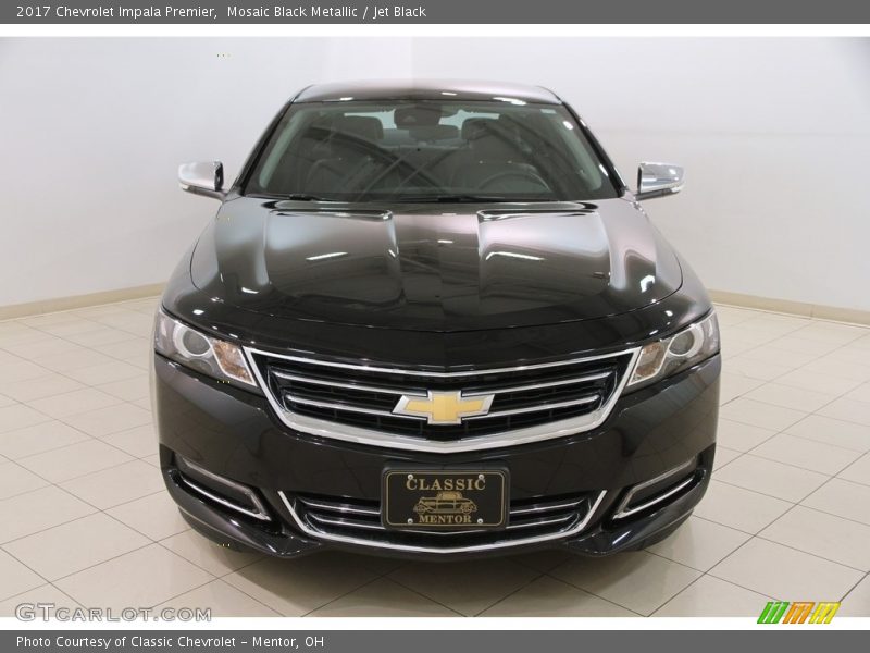 Mosaic Black Metallic / Jet Black 2017 Chevrolet Impala Premier