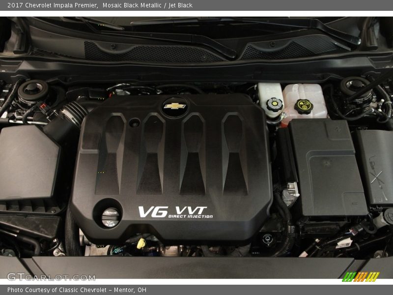 Mosaic Black Metallic / Jet Black 2017 Chevrolet Impala Premier