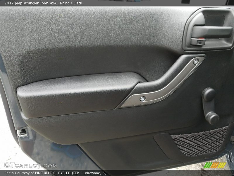 Rhino / Black 2017 Jeep Wrangler Sport 4x4