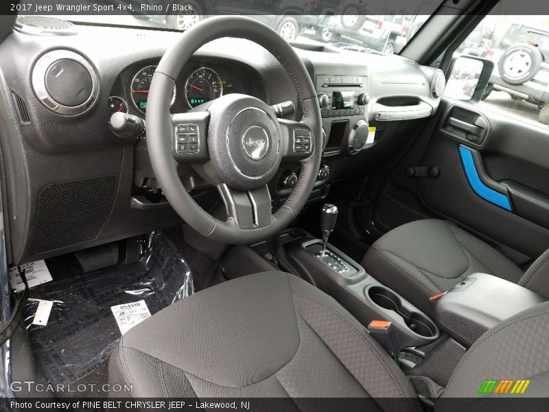 Rhino / Black 2017 Jeep Wrangler Sport 4x4