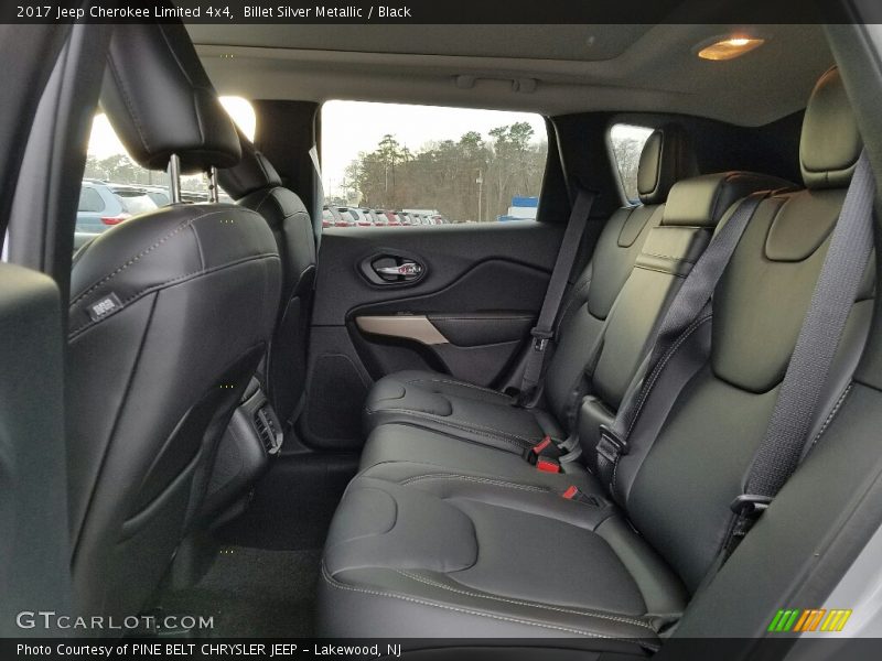 Billet Silver Metallic / Black 2017 Jeep Cherokee Limited 4x4