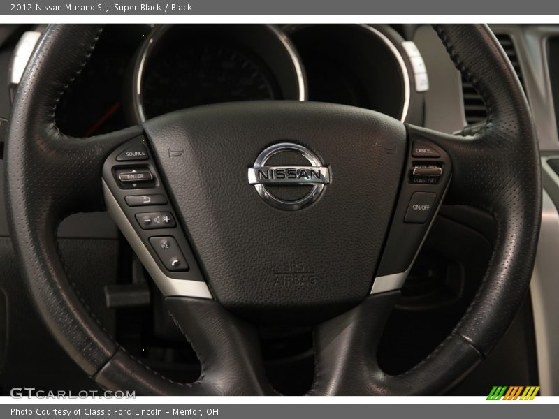 Super Black / Black 2012 Nissan Murano SL