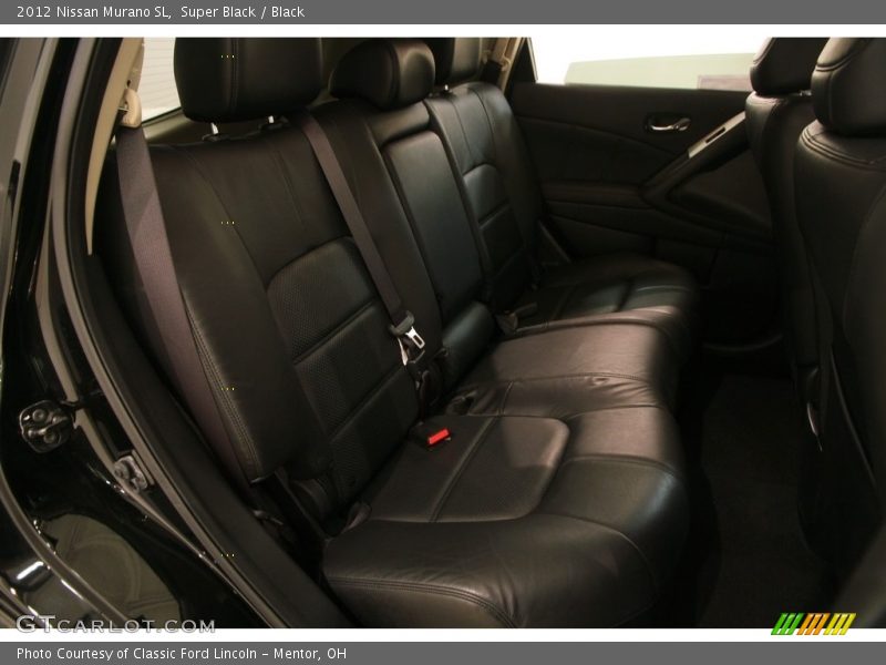 Super Black / Black 2012 Nissan Murano SL