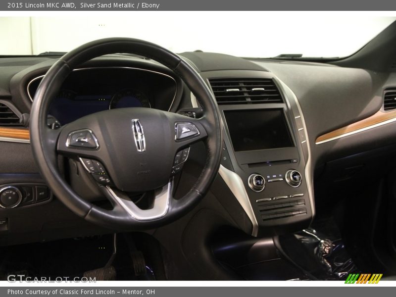 Silver Sand Metallic / Ebony 2015 Lincoln MKC AWD