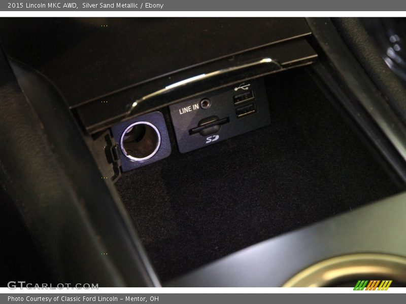 Silver Sand Metallic / Ebony 2015 Lincoln MKC AWD