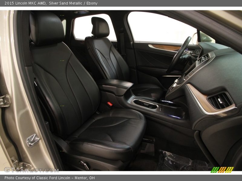Silver Sand Metallic / Ebony 2015 Lincoln MKC AWD