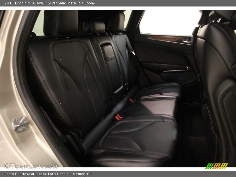 Silver Sand Metallic / Ebony 2015 Lincoln MKC AWD