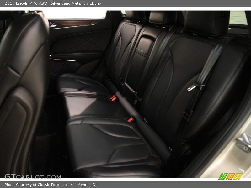 Silver Sand Metallic / Ebony 2015 Lincoln MKC AWD