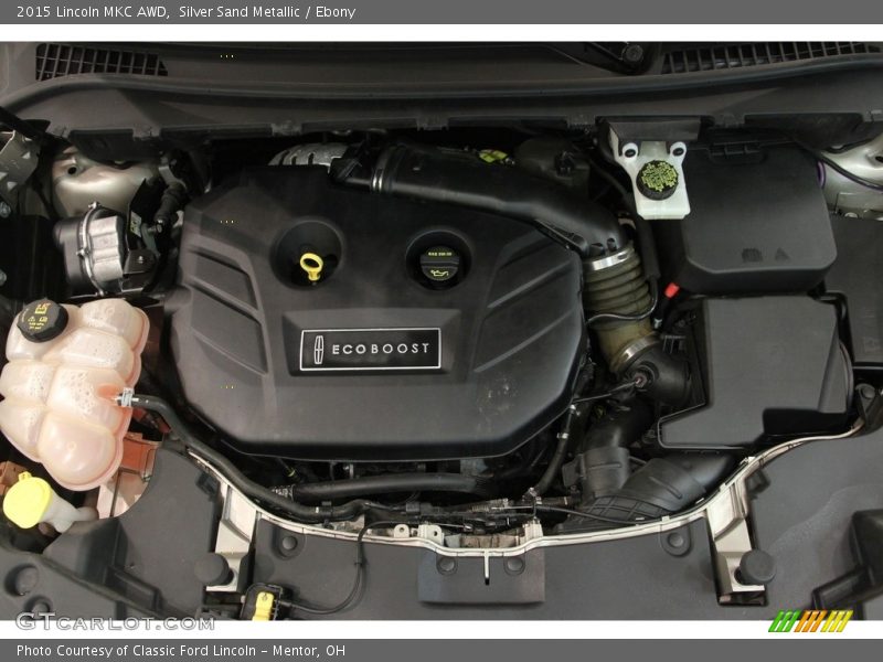 Silver Sand Metallic / Ebony 2015 Lincoln MKC AWD