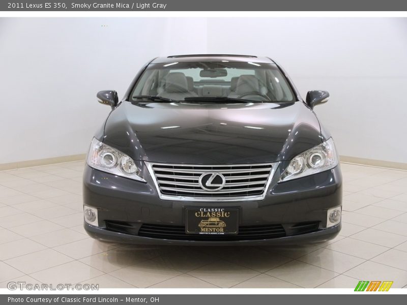 Smoky Granite Mica / Light Gray 2011 Lexus ES 350