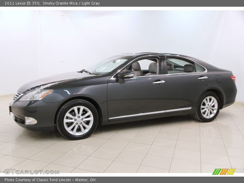 Smoky Granite Mica / Light Gray 2011 Lexus ES 350