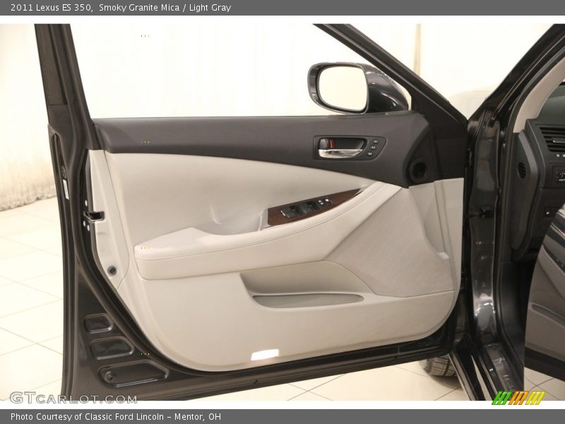 Smoky Granite Mica / Light Gray 2011 Lexus ES 350