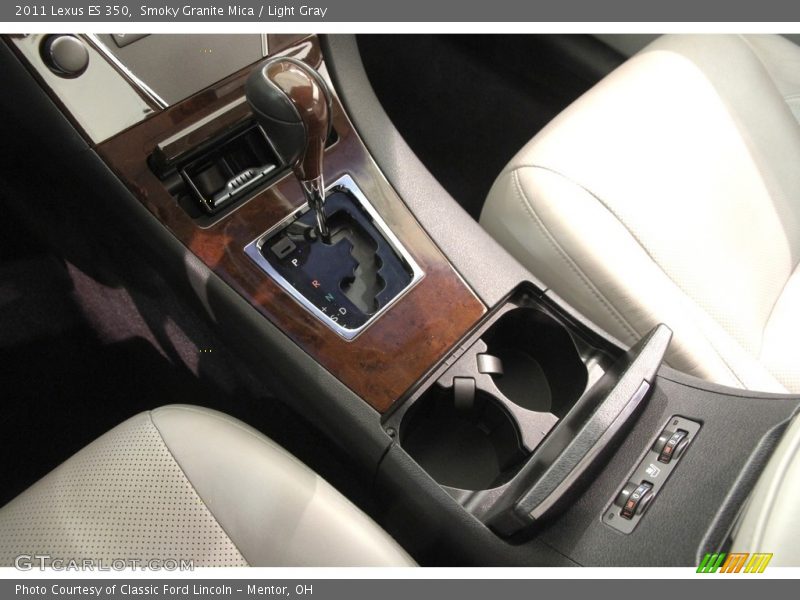 Smoky Granite Mica / Light Gray 2011 Lexus ES 350