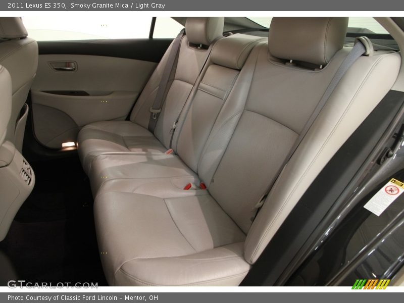 Smoky Granite Mica / Light Gray 2011 Lexus ES 350