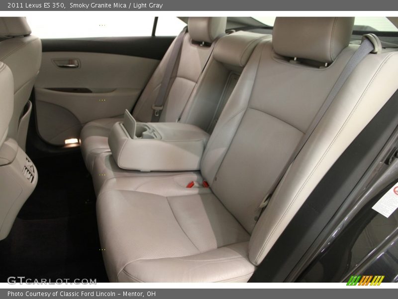 Smoky Granite Mica / Light Gray 2011 Lexus ES 350