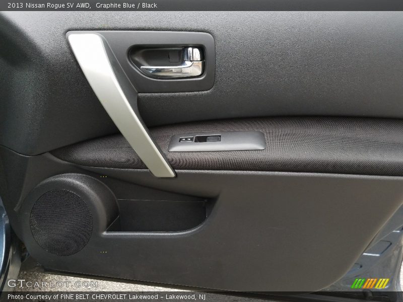 Graphite Blue / Black 2013 Nissan Rogue SV AWD