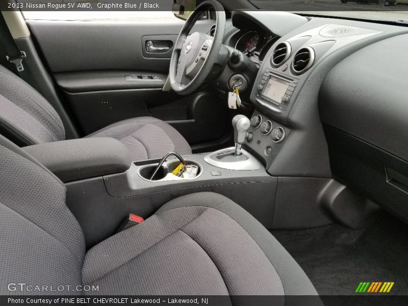 Graphite Blue / Black 2013 Nissan Rogue SV AWD