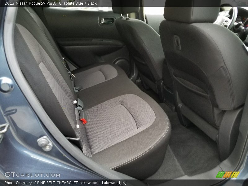 Graphite Blue / Black 2013 Nissan Rogue SV AWD