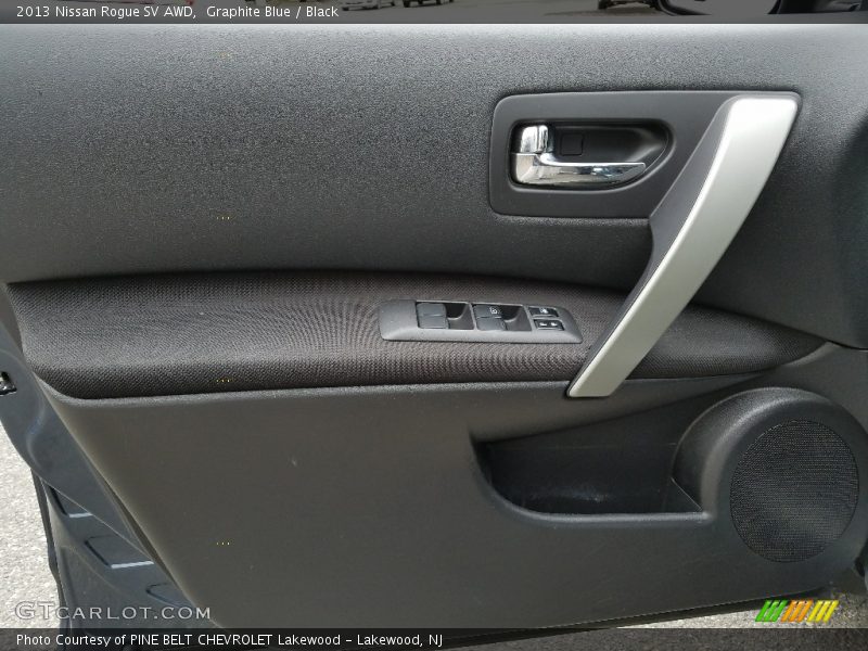 Graphite Blue / Black 2013 Nissan Rogue SV AWD