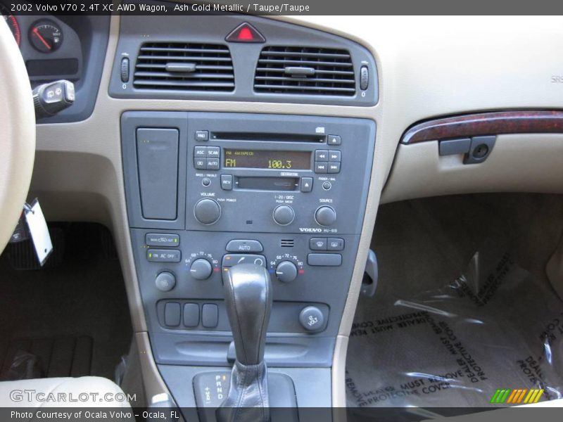 Ash Gold Metallic / Taupe/Taupe 2002 Volvo V70 2.4T XC AWD Wagon