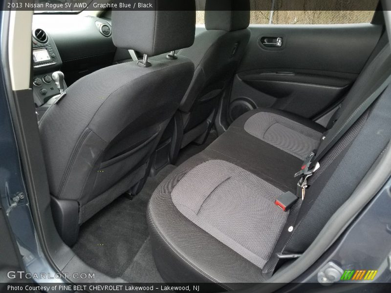Graphite Blue / Black 2013 Nissan Rogue SV AWD