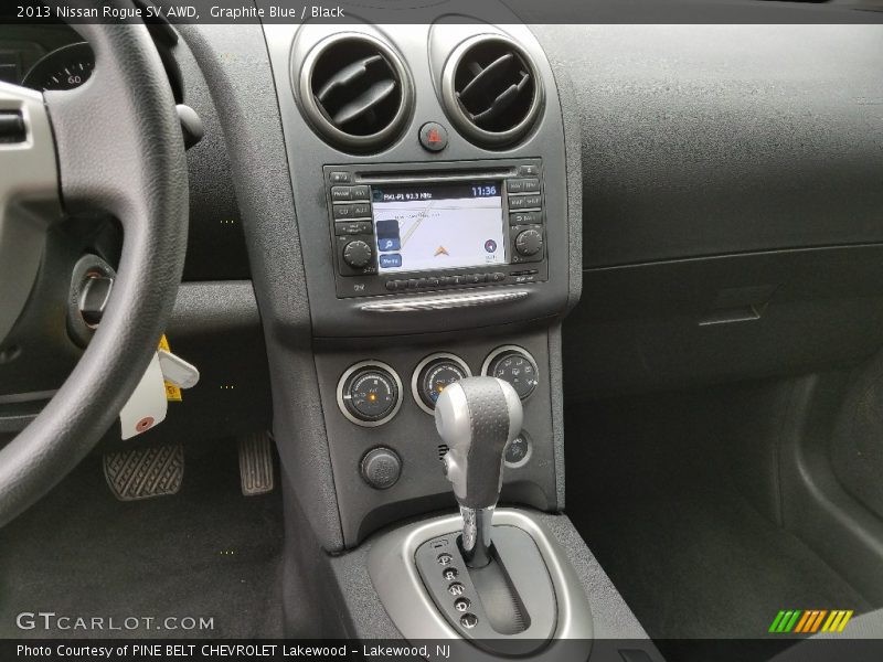 Graphite Blue / Black 2013 Nissan Rogue SV AWD