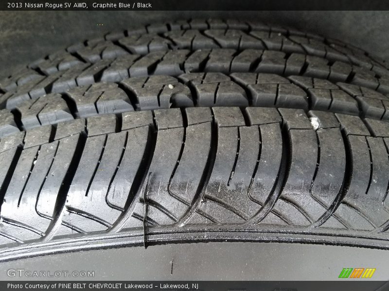 Graphite Blue / Black 2013 Nissan Rogue SV AWD
