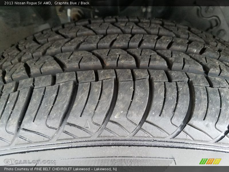 Graphite Blue / Black 2013 Nissan Rogue SV AWD