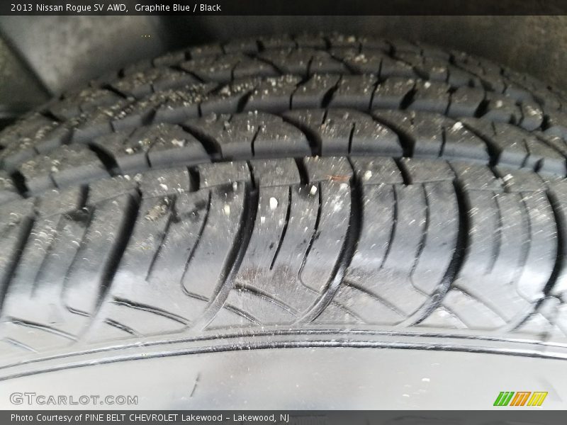 Graphite Blue / Black 2013 Nissan Rogue SV AWD