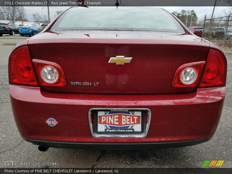 Red Jewel Tintcoat / Titanium 2011 Chevrolet Malibu LT