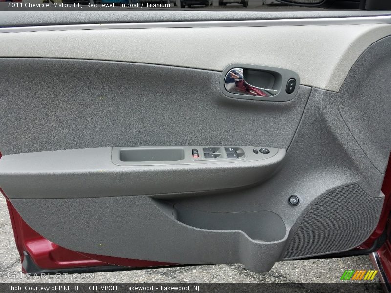 Red Jewel Tintcoat / Titanium 2011 Chevrolet Malibu LT
