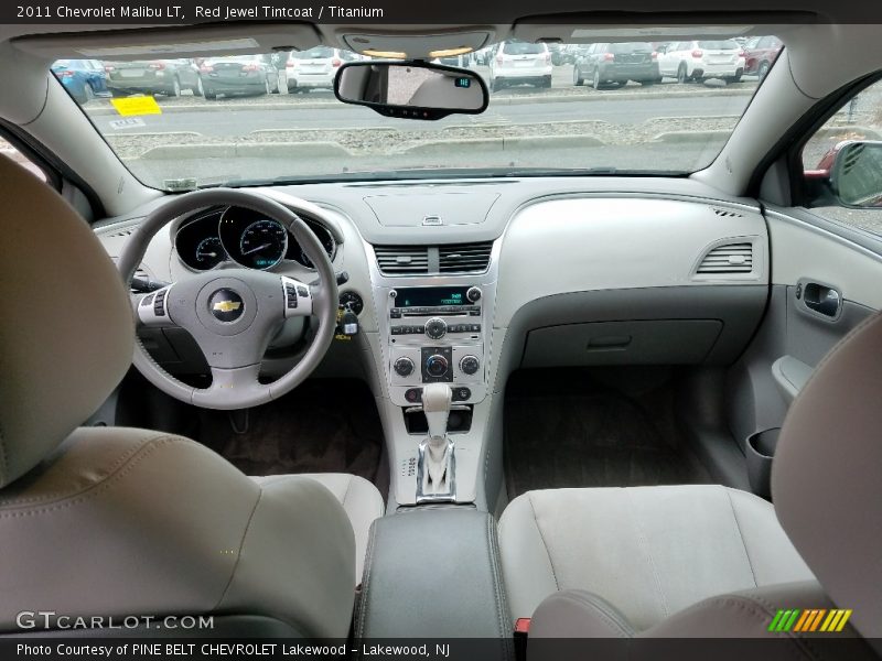 Red Jewel Tintcoat / Titanium 2011 Chevrolet Malibu LT