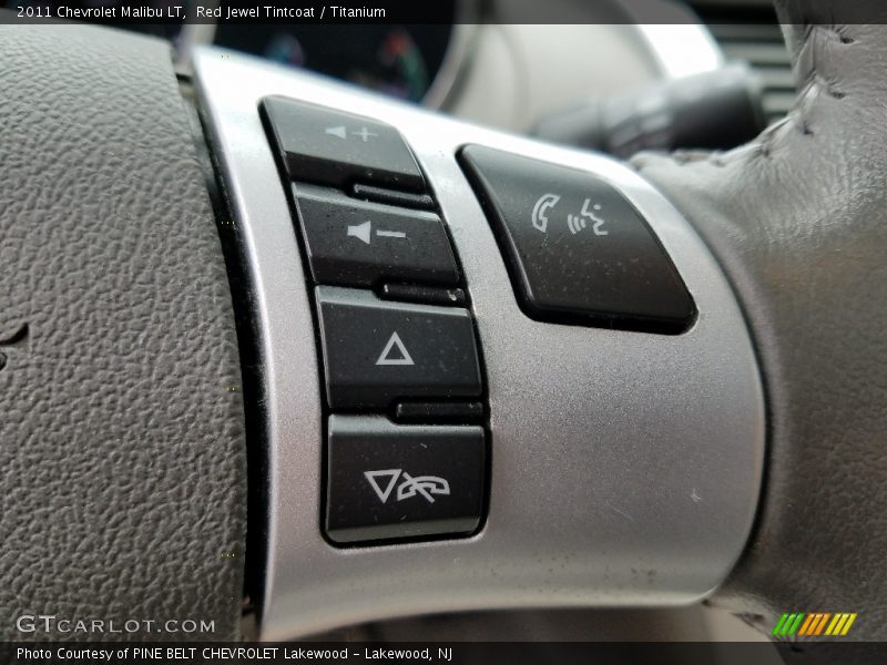 Red Jewel Tintcoat / Titanium 2011 Chevrolet Malibu LT