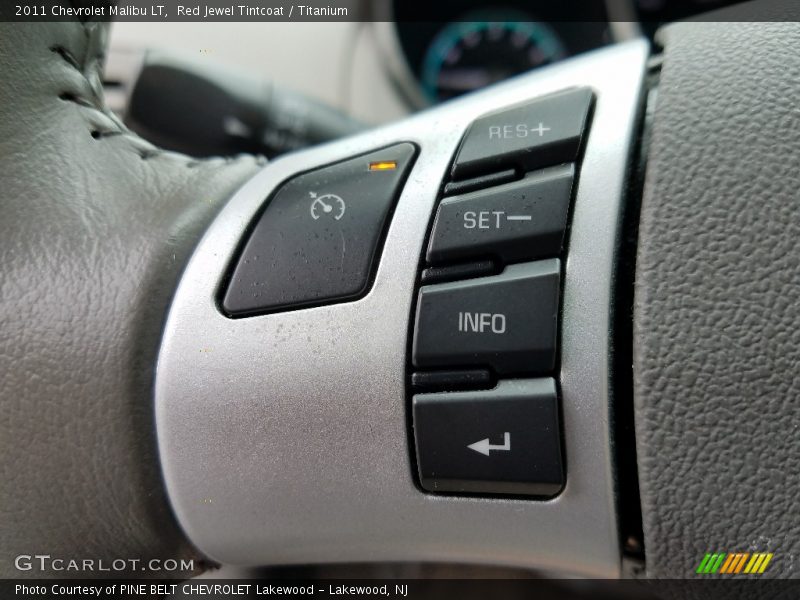 Red Jewel Tintcoat / Titanium 2011 Chevrolet Malibu LT
