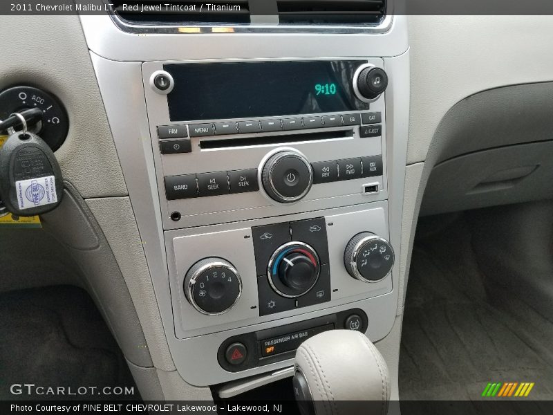 Red Jewel Tintcoat / Titanium 2011 Chevrolet Malibu LT