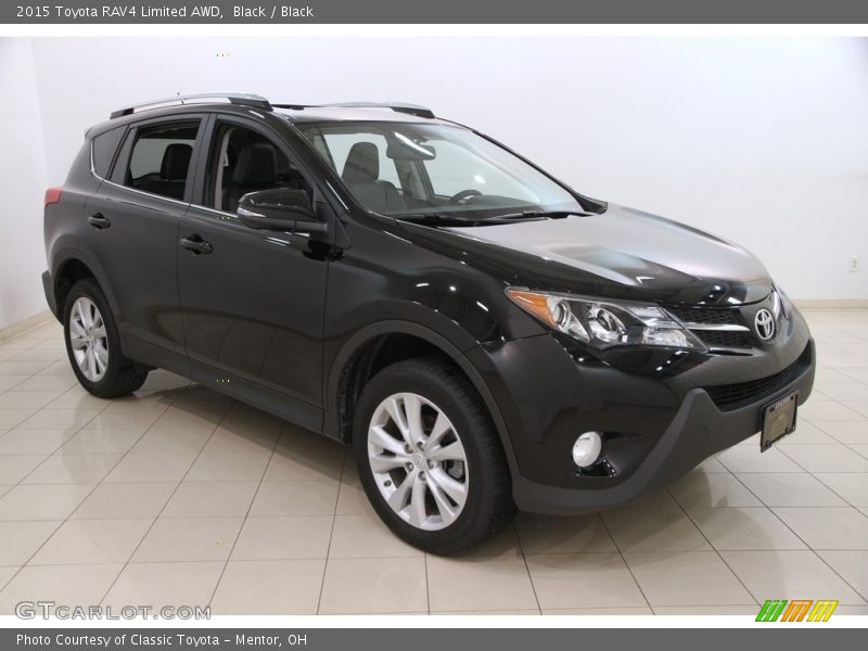 Black / Black 2015 Toyota RAV4 Limited AWD