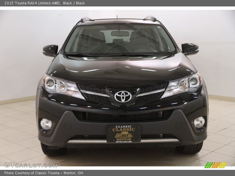 Black / Black 2015 Toyota RAV4 Limited AWD