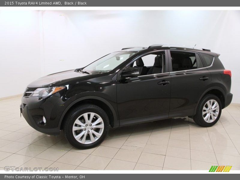 Black / Black 2015 Toyota RAV4 Limited AWD