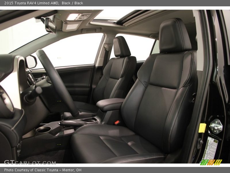 Black / Black 2015 Toyota RAV4 Limited AWD