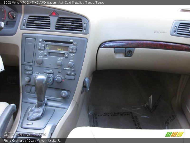 Ash Gold Metallic / Taupe/Taupe 2002 Volvo V70 2.4T XC AWD Wagon