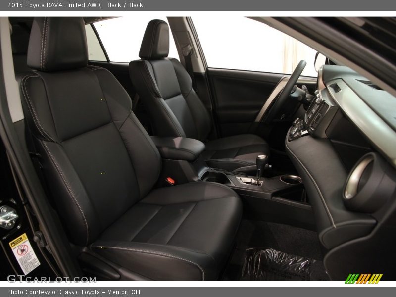 Black / Black 2015 Toyota RAV4 Limited AWD