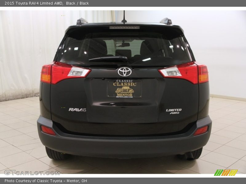 Black / Black 2015 Toyota RAV4 Limited AWD