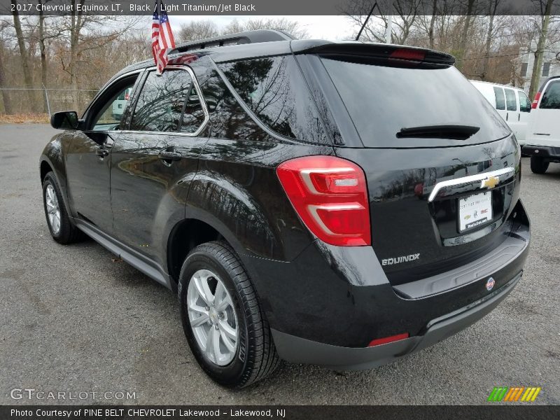 Black / Light Titanium/Jet Black 2017 Chevrolet Equinox LT
