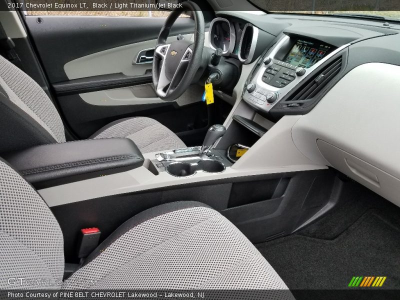 Black / Light Titanium/Jet Black 2017 Chevrolet Equinox LT