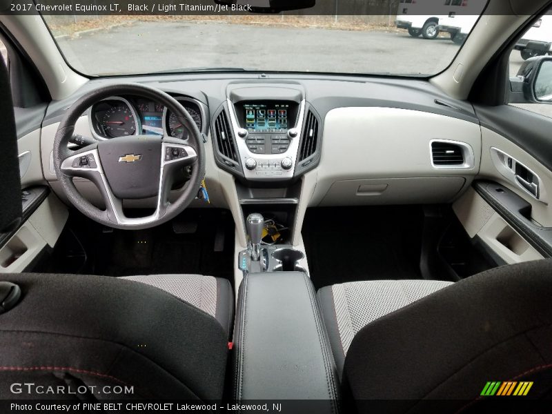 Black / Light Titanium/Jet Black 2017 Chevrolet Equinox LT
